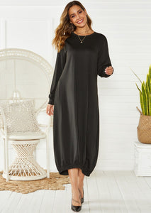 Loose Gown Maxi Dress