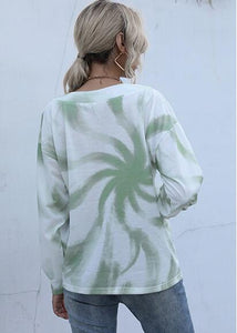 Chic Tie Dye Sweaters Online Offer